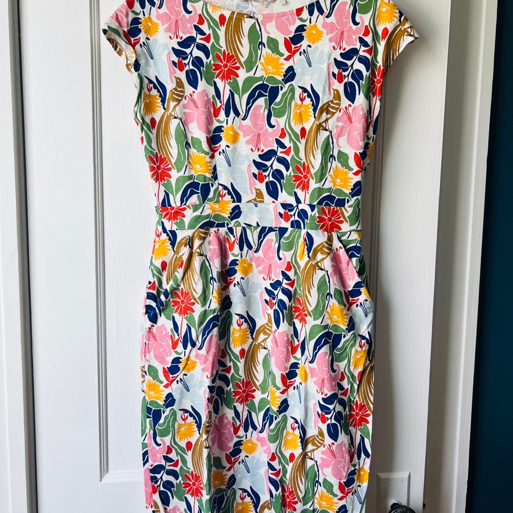 Boden Floral Print Dress - 6R